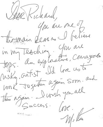 A Letter from Milton
